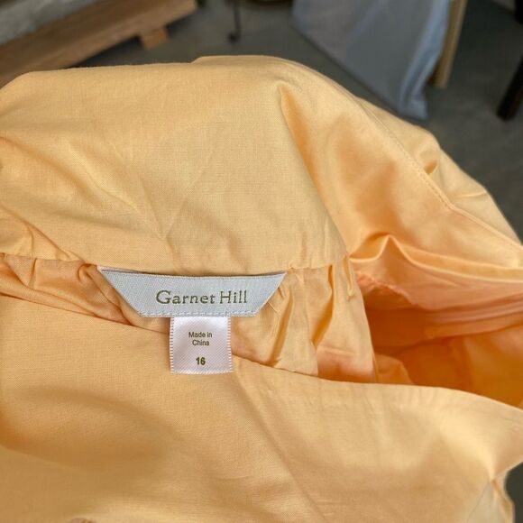 Garnet Hill Marigold Sash Peasant Skirt Size 16 - Picture 7 of 10